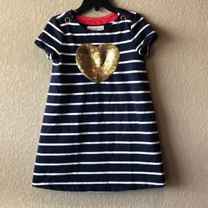 Gold Heart Dress